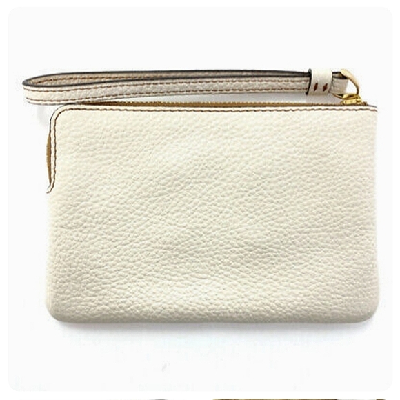 Brand New~Limited Edition COACH Leather Corner Zip Rainbow Roller Skate Wristlet - Picture 2 of 14